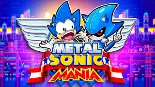Sonic Mania, mas jogamos com o METAL SONIC!