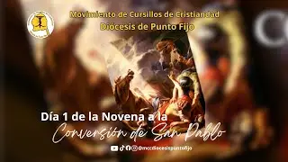 Día 1 de la Novena a la Conversión de San Pablo 