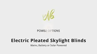 Electric Pleated Skylight Blinds and Lantern Blinds  - Powering Your Blind