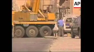 FBI forensic investigators at scene of Jordanian Embassy bomb