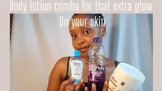TRY THIS OG BODY LOTION COMBO TO GET THAT EXTRA GLOW ON YOUR SKIN🤍🌟 #bodyglow #glycerine 