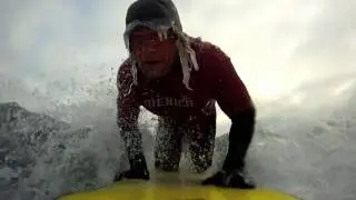 Super Frozen - Lake Superior Surf Short using GoPro HD #superfrozen by Ryan Patin