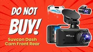 DON'T BUY Suvcon Dash Cam Front Rear Before Watching THIS! 😱 (5 Reasons)