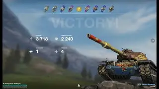 T95E6 PIRANHA | 3718 DAMAGE | 2240 DAMAGE BLOCKED MASTERY | WoTBlitz | by paradoxzn [BRAZ1]