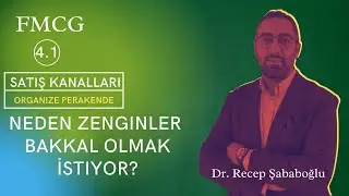 Organize Perakende Satış Noktaları - FMCG 4.1  Dr. Recep Şababoğlu