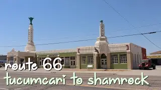 Route 66 - Tucumcari, Glenrio, Adrian, Cadillac Ranch, Amarillo, Slug Bug, Groom Cross, Shamrock