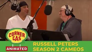 Russell Peters Interview | Corner Gas Animated Guest Stars