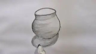 Realistic Pot Sketch| Easy Clay Pot Shading| Simple Pot Drawing