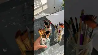 Stay tuned for the result! 🤩 #artstudio #artistslife #dayinmylife