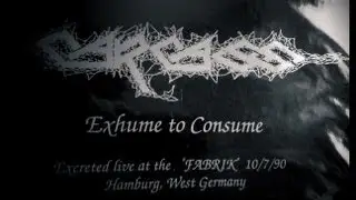 Carcass Live 1990