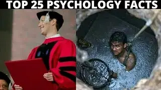 Top 25 LIFE PSYCHOLOGY FACTS | DID YOU KNOW? | PSYCHOLOGY FACTS HUB