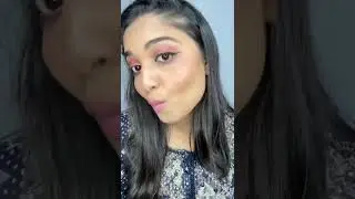 Using angular brush for winged eyeliners. #influencer #newyoutuberhelp #shortsvideo #eyeliner