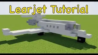 Minecraft: Learjet Remastered [Vehicle Tutorial]