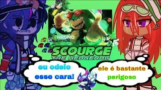 🔵Sonic e seus amigos reagindo ao rap do Scourge🟢•|GC/SEGA|•