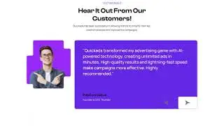 Introducing Quickads - Effortless Ads, In 30 Seconds!
