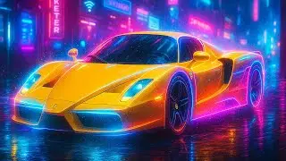 Bass Band | Heavy Bass Female Vocal EDM | Driving Synthwave Car Music Neon 2025