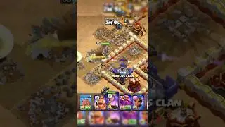 Archer Queen + Healer 😵 Best Attack Strategy || Clash Of Clans || #shorts #coc #clashofclans