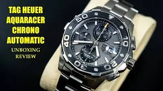 Tag Heuer Aquaracer Chronograph Automatic CAJ2110.BA0872 Watch | Review Valjoux Relogios