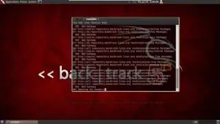 [Learn Hacking using Backtrack 5]  Updating and Getting Familiar with Backtrack commands