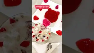 Homemade Jelly Recipe | Fresh All Natural Strawberry Jelly | #ytshorts  #strawberryjelly