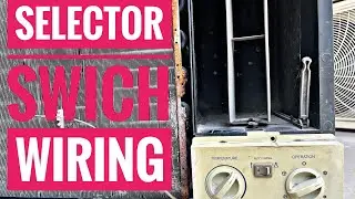 Window AC Selector Switch Wiring full video