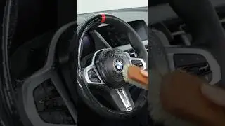 Lenkrad reinigen leicht gemacht #autopflege #lenkrad #fahrzeugpflege #detailing