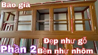 Chia sẻ làm tủ bếp kết cấu chắc chắn bền đẹp