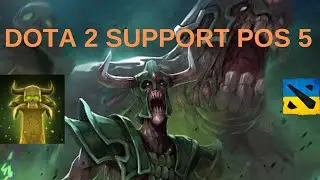 DOTA 2 SUPPORT POS 5, ДОТА 2 НА САПОРТАХ ПОЗИЦІЯ 5