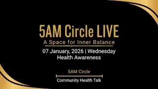 07 Jan 2026 | 5AM Circle Live | Satinder OmShanti | Start Your Day with Clarity & Discipline