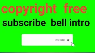 Subscribe  bell intro
