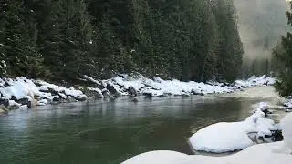 4k Relaxing Snowy River Sounds &ndash; 3 Hours of Peaceful Nature