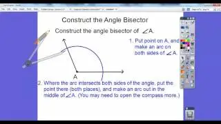 Angle Bisector Construction