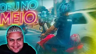 JMDECK REAGE A SUSTOS DE MOTO (EP. 166) 
