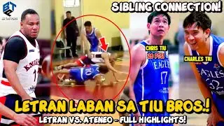 CHRIS-CHARLES TIU DUO NG ATENEO VS. WILLIE MILLER NG LETRAN! DIKIT AT INTENSE NG GAME HANGGANG DULO!