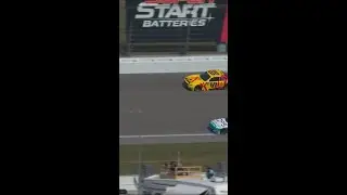 Wall tap! 10/10 #nascar #drifting