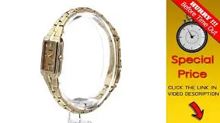BIG DEAL $ Seiko Women's Goldtone Solar Dress Watch