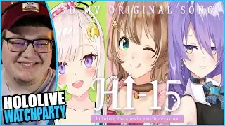 CUTE AND AMAZING / HI-15 Original 3DMV by HoloID Gen 1 Risu, Moona, Iofi HOLOLIVE REACTION
