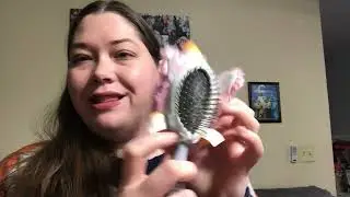 Check out this cute hair brush from Wet Brush! Complete with a Unicorn Penguin Plush! Great Gift!
