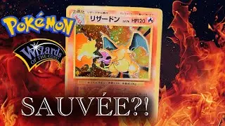 🥵Une restauration risquée sur Dracaufeu holographique du set de base Japonais 