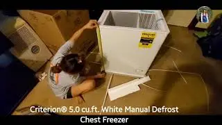Criterion&reg; 5.0 cu.ft. White Manual Defrost  Chest Freezer review