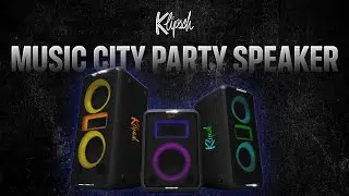 Experience the Klipsch Music City party speakers in action