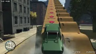 GTA4 Hill Start Test #8 Bobcat