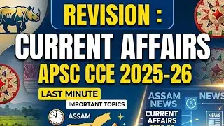 APSC CCE 2026-Current Affairs [20-01-2026]