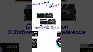 Mem&oacute;ria RAM G Skill Trident Z RGB, 16GB 2x8GB DDR4