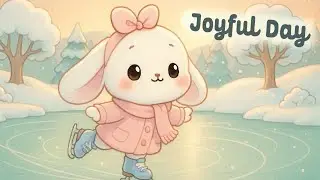 Joyful Day Lofi 🎀✨ 4 Hour Happy Lofi Bunny Song 🐇 cute & relaxing music 🐰 [Lofi Hip Hop]