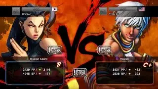 Ultra Street Fighter 4: Chicken (Rose) vs YoRu K9 (Elena)
