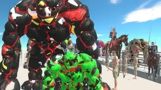 Rock Monsters on a Fun Adventure - Animal Revolt Battle Simulator