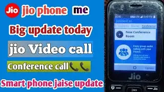 jio phone biggest update today| jio video call  app me aaya conference call | latest update 2021 ||
