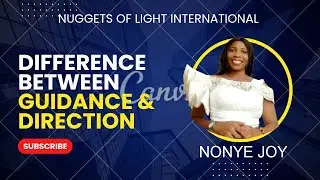 DIFFERENCE BETWEEN GUIDANCE AND DIRECTION