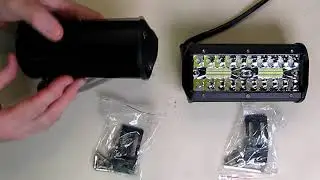 BEST LED Light Bar, 24W 24000lm LED Fog Light Zmoon  Off Road Lights REVIEW